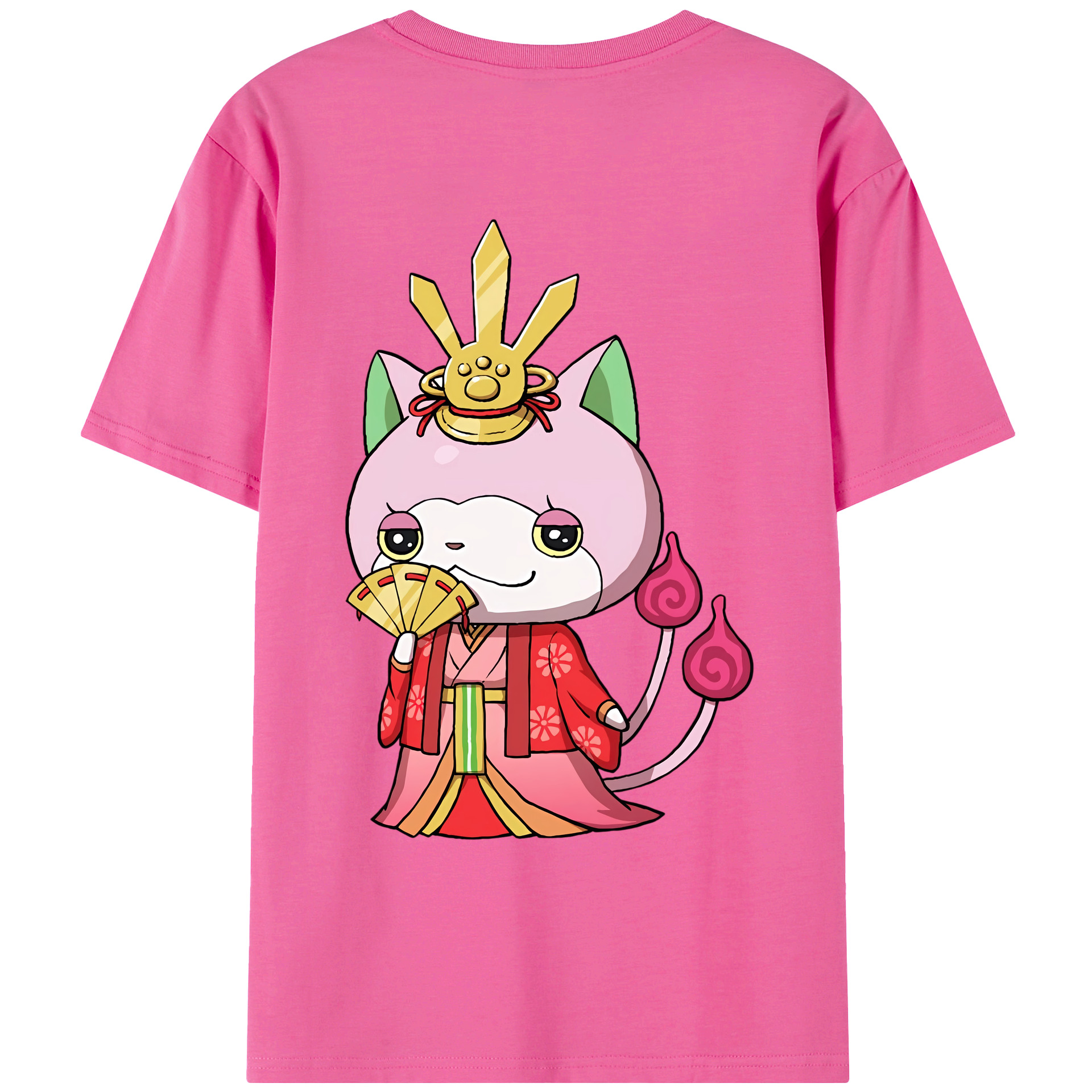 （画像用） 妖怪ウォッチ Yo-kai Watch レディース半袖Tシャツ(バックプリント)